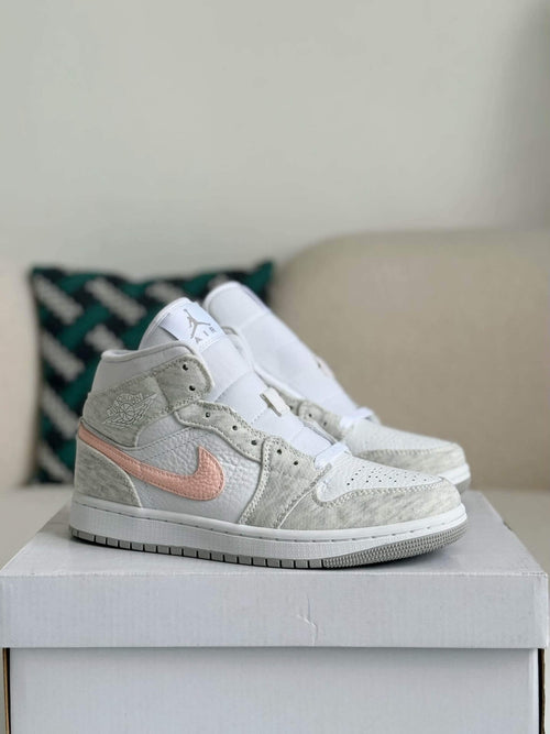 Air Jordan 1 Mid SE “Linen” – Light Bone/Atmosphere