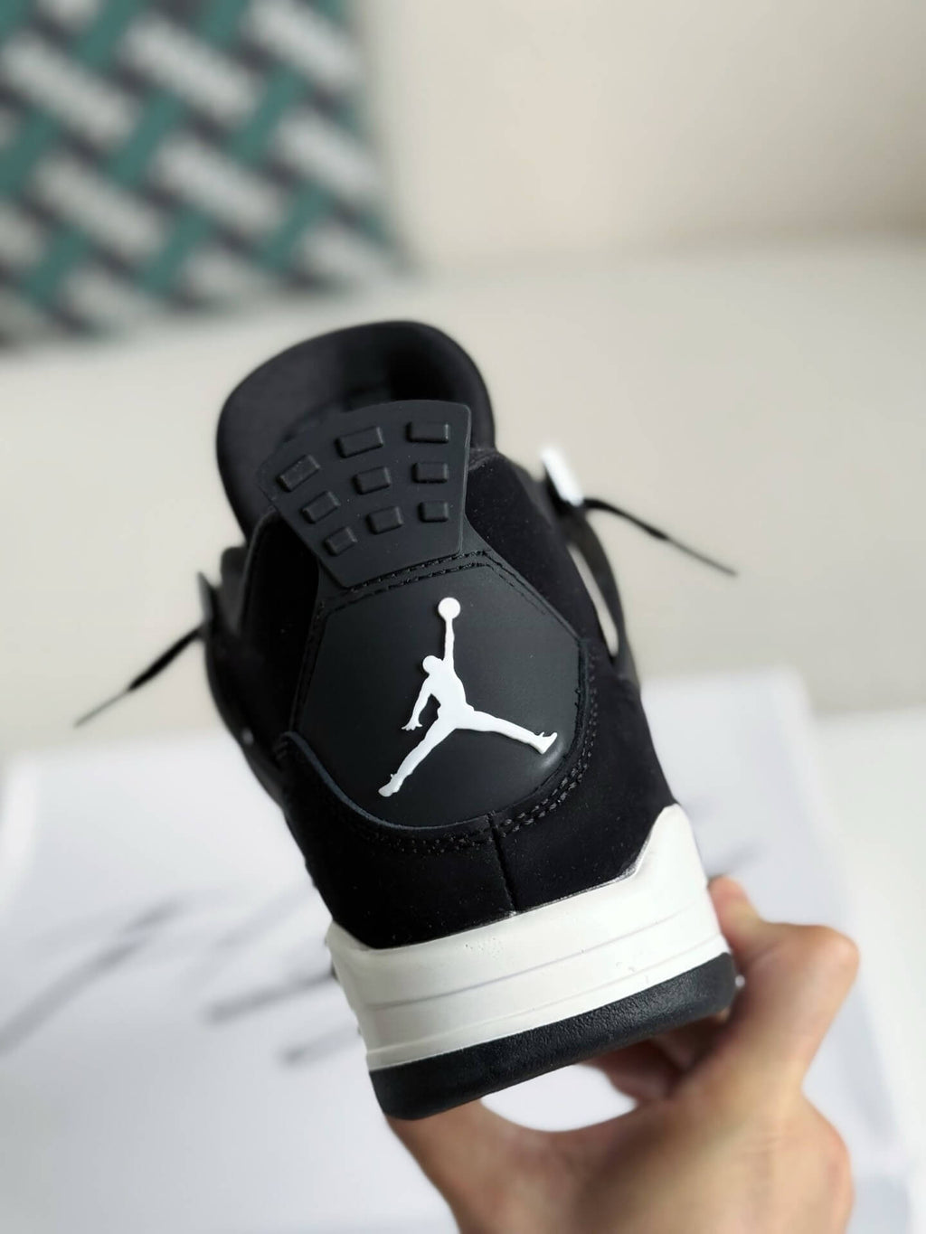 Nike Air Jordan 4 Retro – Black and White “Oreo”