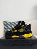 Nike Air Jordan 4 Retro Thunder -black & Yellow