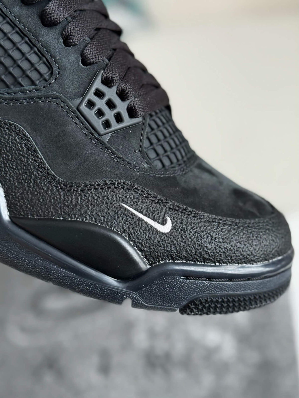 Nike Air Jordan 4 Retro x Nigel Sylvester Black Brick by Brick