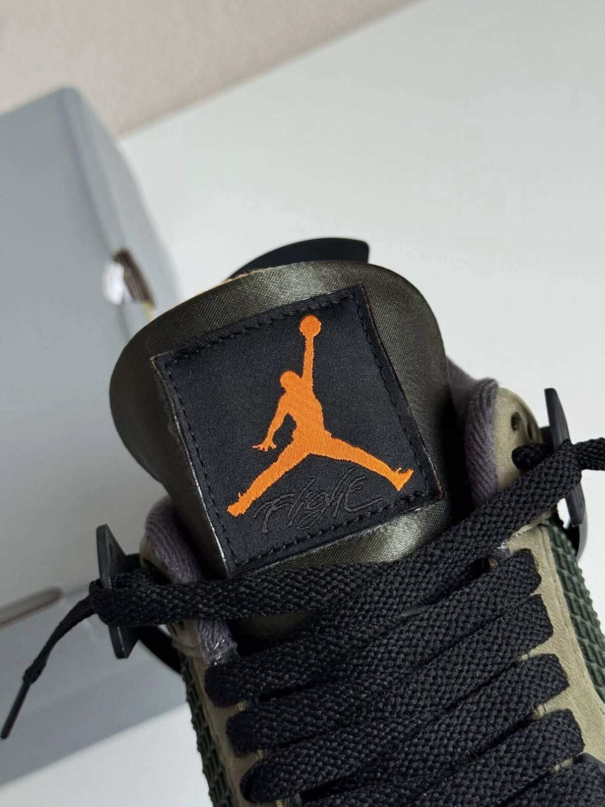 Undefeated x Air Jordan 4 Retro – Olive and Black