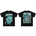 Hellstar American High Street Vintage Short-Sleeve Trendy T-Shirt