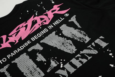 Hellstar American High Street Vintage Short-Sleeve Trendy T-Shirt