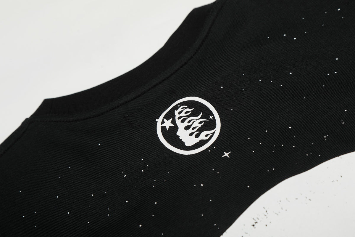 Hellstar American High Street Vintage Short-Sleeve Trendy T-Shirt