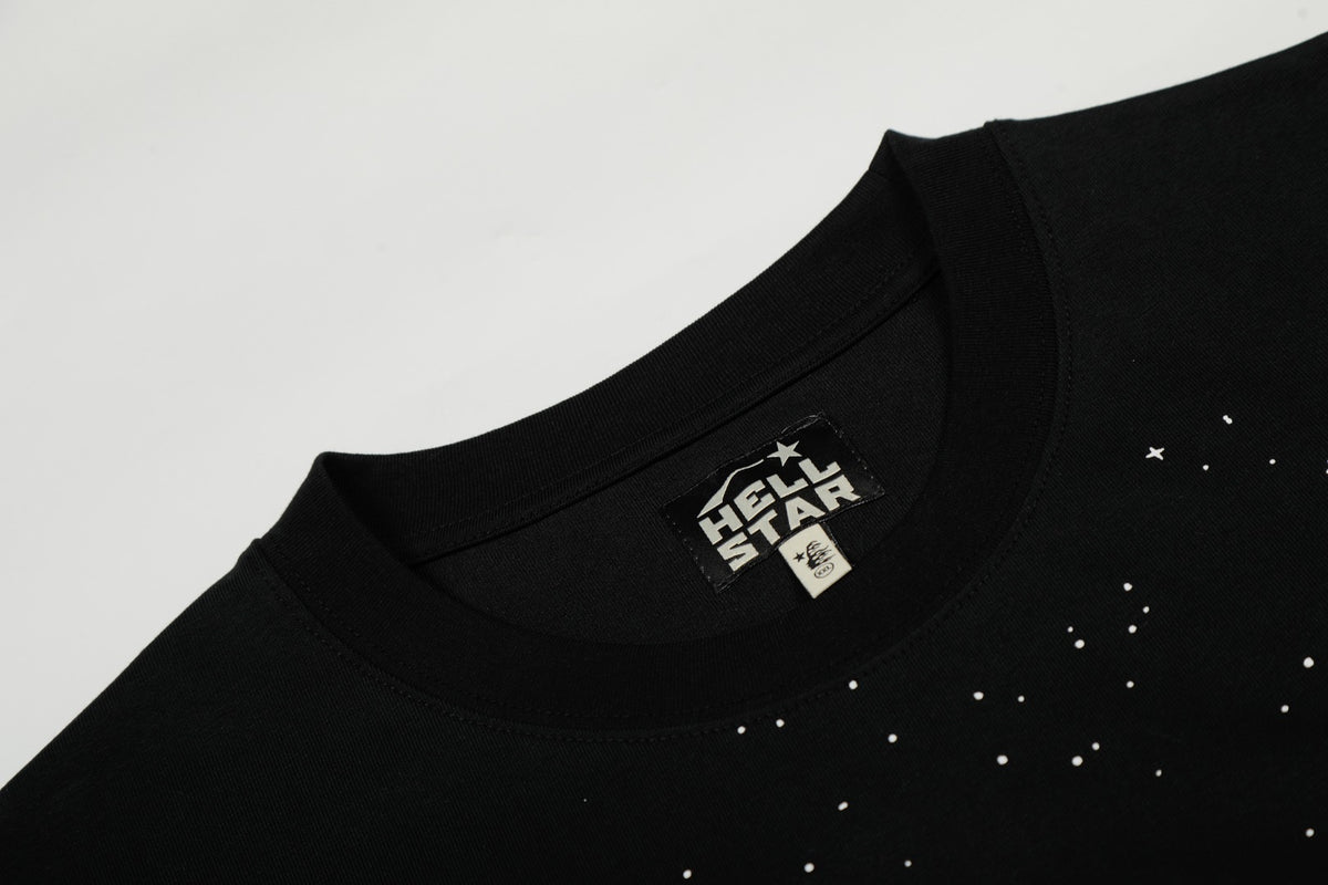 Hellstar American High Street Vintage Short-Sleeve Trendy T-Shirt
