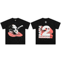 Hellstar American High Street Vintage Short-Sleeve Trendy T-Shirt